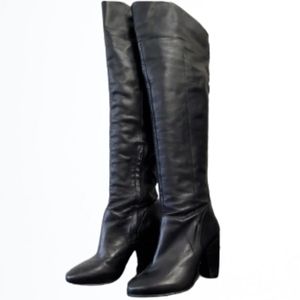 Arricci Brazilian leather over the knee boot. WS1